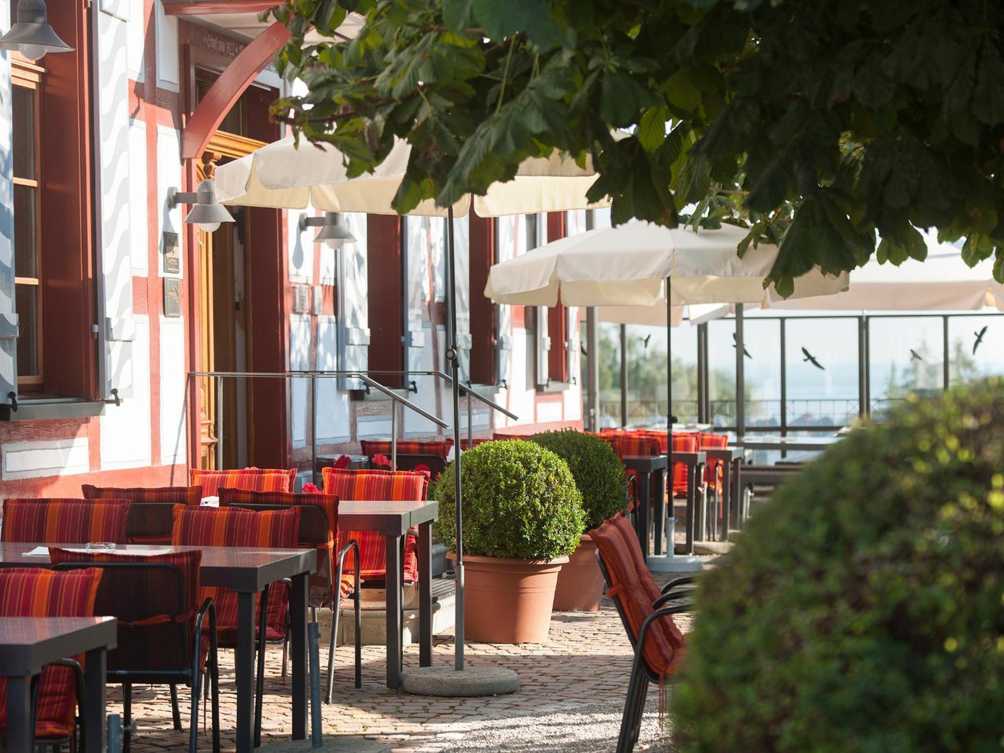 Hotel Brauerei Frohsinn 아르본 외부 사진